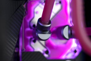 EK Water Blocks EK Water Blocks EK-Quantum Torque Winkel 90 Grad G1/4 Zoll AG auf G1/4 Zoll IG - drehbar, Satin Titanium 2