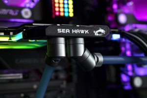 EK Water Blocks EK Water Blocks EK-Quantum Torque Winkel 90 Grad G1/4 Zoll AG auf G1/4 Zoll IG - drehbar, Satin Titanium 3