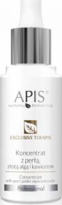 Apis APIS_Exclusive Terapis rozświetlający koncentrat z perłą złotą algą i kawiorem 30ml 1