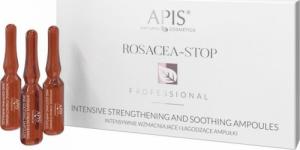 Apis APIS_Rosacea-Stop Intensive Strengthening And Soothing Ampoules intensywnie wzmacniające i łagodzące ampułki na bazie hydrolatu z róży damasceńskiej 10x3ml 1