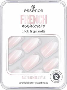 Essence ESSENCE_French Manicure Click &amp; Go Nails sztuczne paznokcie 02 Babyboomer Style 12szt 1