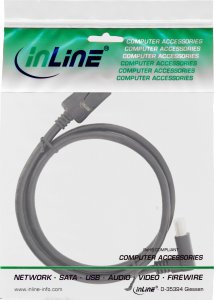 Kabel InLine DisplayPort - DisplayPort 2m czarny (17152U) 2