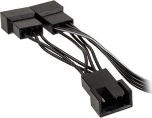 Kolink 4-pin - 4-pin x3, 0.35m, Czarny (PGW-AC-KOL-048) 4