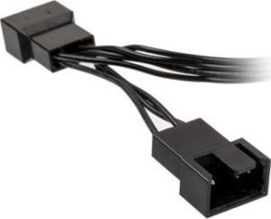 Kolink 4-pin - 4-pin x2, 0.35m, Czarny (PGW-AC-KOL-047) 3