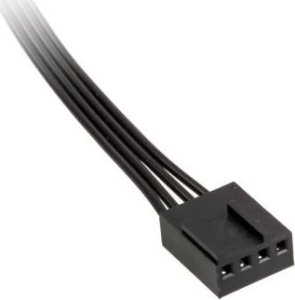 Kolink 4-pin - 4-pin x2, 0.35m, Czarny (PGW-AC-KOL-047) 5