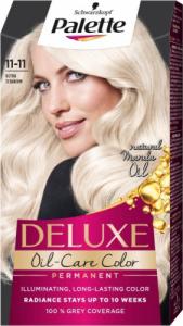 Palette PALETTE_Deluxe Oil-Care farba do włosów trwale koloryzująca z mikroolejkami 11-11 Blond Ultra Titanium 1