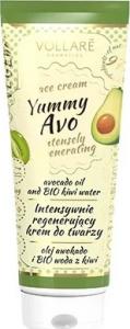 Vollare Yummy Avo Face Cream intensywnie regenerujący krem do twarzy Olej Awokado & Bio Woda z Kiwi 50 ml 1