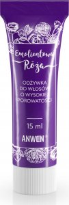 Anwen ANWEN_Odżywka do włosów o wysokiej porowatości Emolientowa Róża 15ml 1