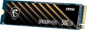 Dysk SSD MSI Spatium M390 500GB M.2 2280 PCI-E x4 Gen3 NVMe (S78-440K070-P83) 2