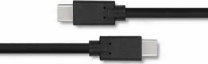 Kabel USB Qoltec USB-C - USB-C 1.4 m Czarny (52350) 5