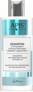 APIS APIS_Optima Shampoo szampon do włosów normalnych z tendencją do przetłuszczania się z minerałami z Morza Martwego i Trawą Cytrynową 300ml 1