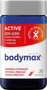 Bodymax Active suplement diety Żeń-Szeń 30 tabletek 1