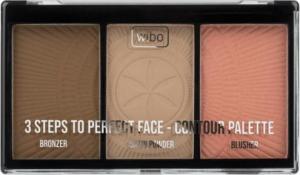 Wibo WIBO_Face Palette 3 Steps To Perfect Face paleta do konturowania twarzy 1
