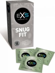 EXS EXS_Snug Fit Condoms dopasowane prezerwatywy 12szt. 1