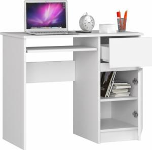 Biurko Fabryka Mebli Akord Piksel Białe 90 cm x 50 cm 2