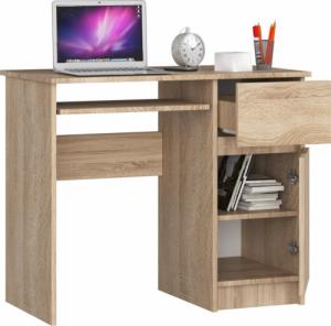 Biurko Fabryka Mebli Akord Piksel Jasnobrązowe 90 cm x 50 cm 2