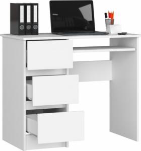 Biurko Fabryka Mebli Akord A-6 Białe 90 cm x 50 cm 2