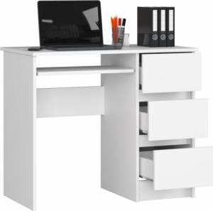 Biurko Fabryka Mebli Akord A-6 Białe 90 cm x 50 cm 2