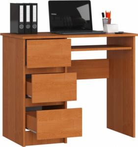 Biurko Fabryka Mebli Akord A-6 Brązowe 90 cm x 50 cm 2