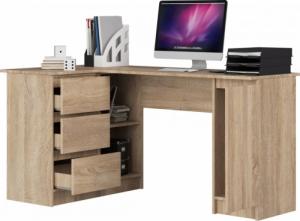 Biurko Fabryka Mebli Akord B20 Jasnobrązowe 155 cm x 85 cm 2