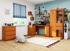 Biurko Fabryka Mebli Akord B20 Olcha 155 cm x 85 cm 3