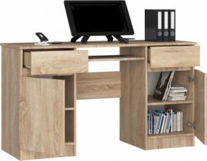 Biurko Fabryka Mebli Akord A5 Dąb Sonoma 135 cm x 50 cm 2