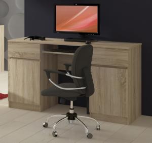 Biurko Fabryka Mebli Akord A5 Dąb Sonoma 135 cm x 50 cm 3