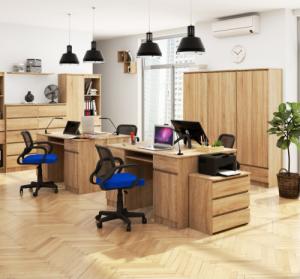 Biurko Fabryka Mebli Akord A5 Dąb Sonoma 135 cm x 50 cm 5