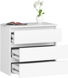 Fabryka Mebli Akord SZAFKA NOCNA CL3 60 cm BIAŁA 2