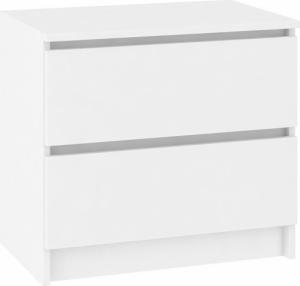 Fabryka Mebli Akord KOMODA K 60 cm 2 SZUFLADY BIAŁA 4