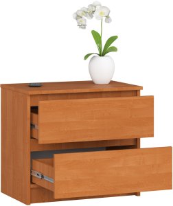 Fabryka Mebli Akord KOMODA K 60 cm 2 SZUFLADY OLCHA 2