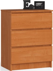 Fabryka Mebli Akord KOMODA K 60 cm 3 SZUFLADY OLCHA 1