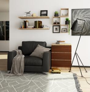 Fabryka Mebli Akord KOMODA K 60 cm 3 SZUFLADY SONOMA / WENGE 6