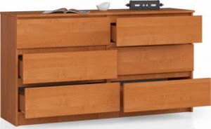 Fabryka Mebli Akord KOMODA K 140 cm 6 SZUFLAD OLCHA 2