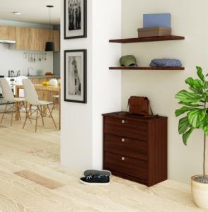 Fabryka Mebli Akord Szafka na buty MINI 3 uchylne drzwiczki 60 cm - wenge 3