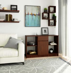 Fabryka Mebli Akord KOMODA B-17 120 cm 1 SZUFLADA 1 DRZWI WENGE 5