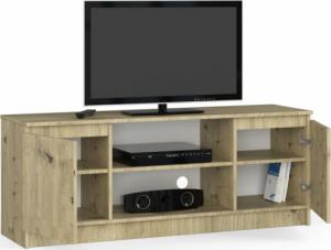 Fabryka Mebli Akord Szafka RTV 140 cm pod telewizor - dąb artisan 2