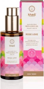Khadi KHADI_Skin &amp; Soul odżywczy olejek do ciała Rose Love 100ml 1