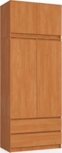 Fabryka Mebli Akord Nadstawka na szafę S 90 cm - olcha - 2 drzwi 3