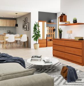 Fabryka Mebli Akord KOMODA K 160 cm 6 SZUFLAD OLCHA 6