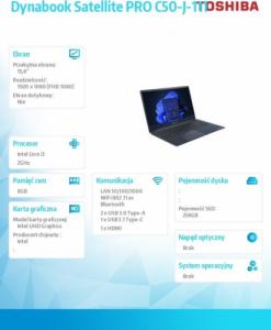 Laptop Toshiba Satellite Pro C50-J-111 (A1PYS44E1112) 3