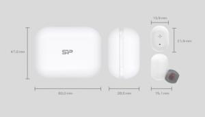 Słuchawki Silicon Power BP75 (SP3MWASYBP75BT0W) 4