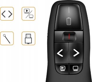 Carruzzo K744A3 BEZPRZEWODOWY WSKAŹNIK LASER PILO 5