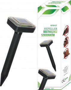 Solarny odstraszacz szkodników, 2szt. (K751C7) 5