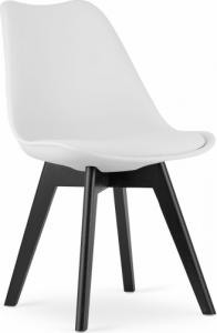 Leobert Krzesło MARK - białe / nogi czarne x 4 1