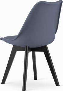 Leobert Krzesło MARK - grafitowe / nogi czarne x 4 4
