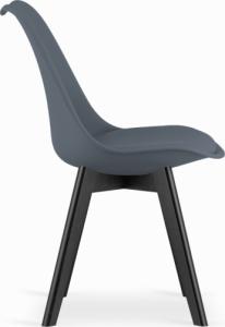 Leobert Krzesło MARK - grafitowe / nogi czarne x 4 5