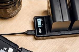 Ładowarka do aparatu Newell Ładowarka Newell Ultra Fast Type-C do akumulatorów serii NP-F, NP-FM 8