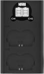 Ładowarka do aparatu Newell Ładowarka dwukanałowa DL-USB-C do akumulatorów NP-W235 3