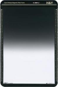 Filtr H&Y Filtr połówkowy szary miękki GND 1,2 z ramką magnetyczną H&Y - 100x150 mm 1